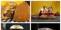Dia Mundial do Hambúrguer: alguns lanches que farão você mudar conceitos.  Foto: Instagram / @marktpoa/Outback / Divulgação/Andressa Regina e Silva/Imagem cedida de arquivo pessoal/Instagram/@chefdiegonl / Estadão
