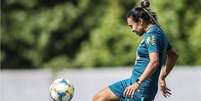 Marta diz que lesão não preocupa para a Copa do Mundo  Foto: CBF/Divulgação / Estadão