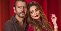 Amadeu (Marcos Palmeira) e Maria da Paz (Juliana Paes): A Dona do Pedaço já bateu a maior audiência da antecessora O Sétimo Guardião  Foto: João Miguel Jr./ TV Globo / Divulgação