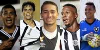 (Fotos: Satiro Sodré/AGIF; Divulgação/Vasco; Reprodução; Vitor Silva/Botafogo; Vitor Silva/Botafogo)  Foto: Lance!