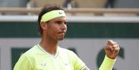 Tenista espanhol Rafael Nadal comemora vitória em Roland Garros
04/06/2019 REUTERS/Charles Platiau   Foto: Reuters