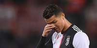 Cristiano Ronaldo durante partida da Juventus  Foto: Alberto Lingria / Reuters