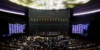 O plenário da Câmara dos Deputados, em Brasília  Foto: Adriano Machado / Reuters