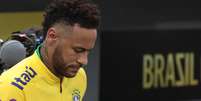 O atacante Neymar, da Seleção Brasileira  Foto: Cláudio Reis / Framephoto / Estadão Conteúdo