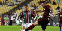 Pará, em ação no Fla-Flu deste domingo (Foto: MAILSON SANTANA/FLUMINENSE FC)  Foto: Lance!