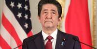 Premiê Shinzo Abe, durante entrevista no Palácio Akasaka, em Tóquio 27/5/2019 REUTERS/Jonathan Ernst  Foto: Reuters