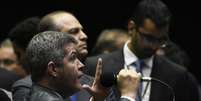 "Eu vou implodir o presidente", ameaçou Delegado Waldir (GO), líder do PSL na Câmara
  Foto: MATEUS BONOMI/AGIF / Estadão Conteúdo