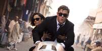 Tessa Thompson e Chris Hemsworth s&atilde;o os agentes M. e H. em 'MIB: Homens de Preto &mdash; Internacional'  Foto: Reprodu&ccedil;&atilde;o