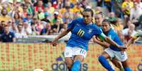 Marta converte cobrança de pênalti em jogo Brasil x Austrália
13/06/2019
REUTERS/Jean-Paul Pelissier  Foto: Reuters