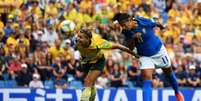 Brasil x Austrália  Foto: PASCAL GUYOT / AFP / LANCE!