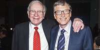 Warren Buffett e Bill Gates são dois dos homens mais ricos do planeta; e também são amigos  Foto: Getty Images / BBC News Brasil