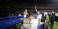 Após vaias no intervalo, Seleção foi aplaudida ao término da vitória sobre a Bolívia (Foto: Lucas Figueiredo/CBF)  Foto: Lance!