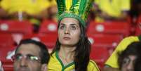 Torcida na arquibancada antes da partida entre as seleções de Brasil e Bolívia, válida pela 1ª rodada do grupo A da Copa América 2019, no Estádio Cícero Pompeu de Toledo (Morumbi), na zona sul de São Paulo, na noite desta sexta-feira, 14  Foto: ALEX SILVA / Estadão