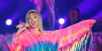 Taylor Swift durante show em Carson, na Califórnia
01/06/2019 REUTERS/Mario Anzuoni   Foto: Reuters