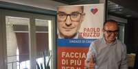 Paolo Truzzu foi eleito prefeito de Cagliari no primeiro turno  Foto: ANSA / Ansa - Brasil