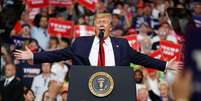 Presidente dos EUA, Donald Trump, lança campanha à reeleição em Orlando, na Flórida
18/06/2019
REUTERS/Carlo Allegri  Foto: Reuters