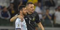 Messi ainda não conseguiu brilhar pela Argentina nesta Copa América (Foto: LUIS ACOSTA/AFP)  Foto: Lance!