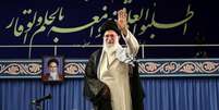 L&iacute;der supremo do Ir&atilde;, aiatol&aacute; Ali Khamenei, durante encontro com estudantes em Teer&atilde;
22/05/2019
Site oficial de Khamenei/Divulga&ccedil;&atilde;o via REUTERS  Foto: Reuters