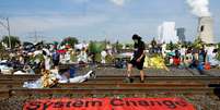 Protesto contra o aquecimento global perto de mina de carvão na Alemanha
22/06/2019
REUTERS/Thilo Schmuelgen  Foto: Reuters
