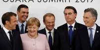 Líderes mundiais durante G-20  Foto: Jorge Silva / Reuters