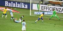 A última vez que a Argentina encarou o Brasil no Mineirão, foi derrotada por 3 a 1, em 2016, pelas eliminatórias da Copa do Mundo da Rússia-(Foto: AFP PHOTO)  Foto: Lance!