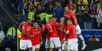 Vidal marcou um dos gols anulados pelo VAR durante a partida entre Colômbia e Chile, na Arena Corinthians, pelas quartas de final da Copa América 2019  Foto: JALES VALQUER/FRAMEPHOTO / Estadão