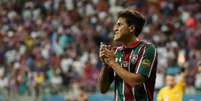 Pedro, jogador do Fluminense, durante a partida contra o Bahia, partida válida pela sexta rodada do Campeonato Brasileiro 2019  Foto: MAURICIA DA MATTA/Photo Premium / Gazeta Press