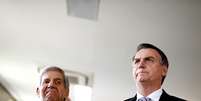 Jair Bolsonaro ao lado do general Augusto Heleno em Brasília
07/11/2018 REUTERS/Adriano Machado   Foto: Reuters