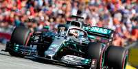 Hamilton acha que os problemas da Mercedes na &Aacute;ustria podem voltar a ocorrer  Foto: GEORG HOCHMUTH / APA / AFP / F1Mania