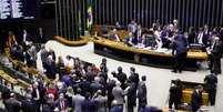 Câmara dos Deputados começou nesta terça a votação da proposta  Foto: Pablo Valadares/Câmara dos Deputados / BBC News Brasil