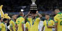 Seleção Brasileira conquistou o título da Copa América ao vencer o Peru por 3 a 1  Foto: Ueslei Marcelino / Reuters