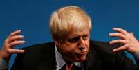 Boris Johnson participa de evento em Cheltenham 12/7/2019 REUTERS/Peter Nicholls  Foto: Reuters