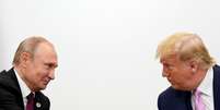 Presidentes Donald Trump e Vladimir Putin
28/06/2019
REUTERS/Kevin Lamarque  Foto: Reuters