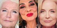Xuxa, Juliana Paes e Angélica aderiram ao FaceApp: envelhecer diante dos olhos do público exige sólida estrutura emocional  Foto: Reproduções/Instagram