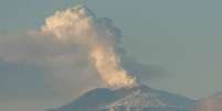 Vulcão Etna, na Itália, volta a entrar em erupção  Foto: ANSA / Ansa - Brasil