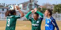 Palmeiras está classificado para a elite do futebol feminino (Foto: Tatiane Marques/Divulgação)  Foto: Lance!