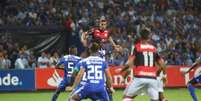 Na Libertadores de 2018, o Flamengo venceu o Emelec em Guayaquil (Foto: Gilvan de Souza / Flamengo)  Foto: Lance!