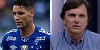 Thiago Neves e Mauro Cézar Pereira se envolveram em nova polêmica entre os dois  Foto: LANCE!