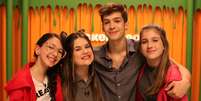 ‘Nick Master Slime’: Luluca, Carol Teixeira, João Guilherme e Sofia Furlani  Foto: Nickelodeon/ Divulgação