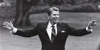 O ex-presidente norte-americano, Ronald Reagan, em foto de arquivo 
25/04/1986
REUTERS/Joe Marquette  Foto: Reuters