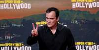 Quentin Tarantino durante première de 'Era Uma Vez em... Hollywood', em Berlim  Foto: Fabrizio Bensch / Reuters