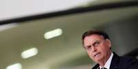 Presidente Jair Bolsonaro durante cerimônia no Palácio do Planalto  Foto: Adriano Machado / Reuters