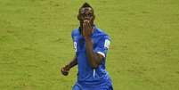 Na Copa do Mundo de 2014, no Brasil, Balotelli marcou pela Itália (Foto: Odd Andersen/AFP)  Foto: Lance!