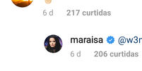 Wendell Vieira comentou foto de Maraisa no Instagram  Foto: Instagram, Maraisa / PurePeople