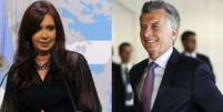 Cristina Kirchner e Mauricio Macri  Foto: AFP / BBC News Brasil
