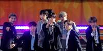 Boy band sul-coreana BTS durante show em Nova York
15/05/2019
REUTERS/Brendan McDermid  Foto: Reuters