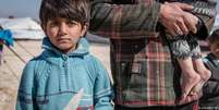 Crianças em campo de refugiados na Síria  Foto: DW / Deutsche Welle