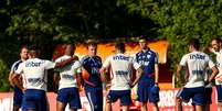  técnico Cuca durante treino do São Paulo no CT da Barra Funda, em São Paulo (SP)  Foto: Newton Menezes / Futura Press