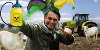 Presidente brasileiro é o &#034;bufão do agronegócio&#034;, segundo humorístico  Foto: Deutsche Welle