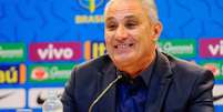  O técnico Tite anuncia a lista de convocados para amistosos da Seleção Brasileira, nesta sexta-feira, 16, na sede da CBF  Foto: Allan Carvalho/AM PRESS & IMAGES / Estadão